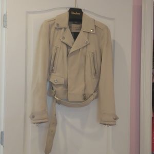 Authentic Calf Suede Spring Burberry Jacket